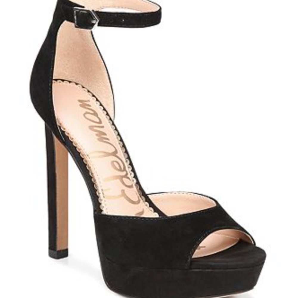 Sam Edelman Platform Suede Heels
